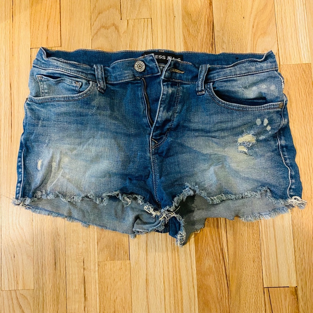 Express Denim Shorts | 12